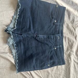 Armani Exchange Indigo Denim Shorts